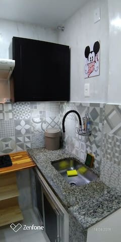 Apartamento aconchegante e bem localizado.