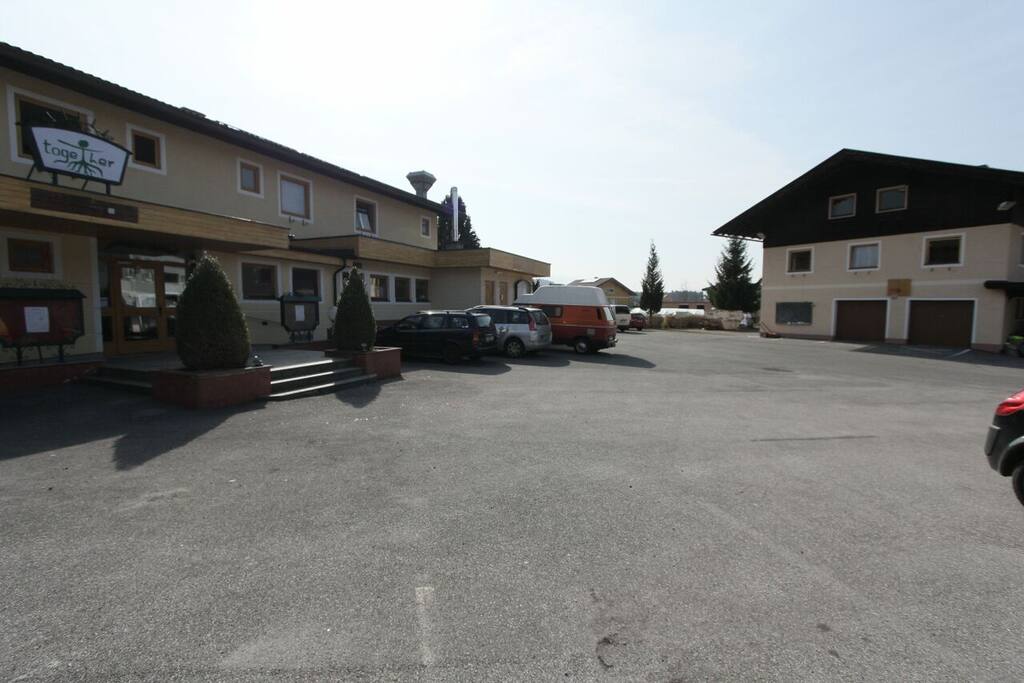 Ansicht Parkplatz