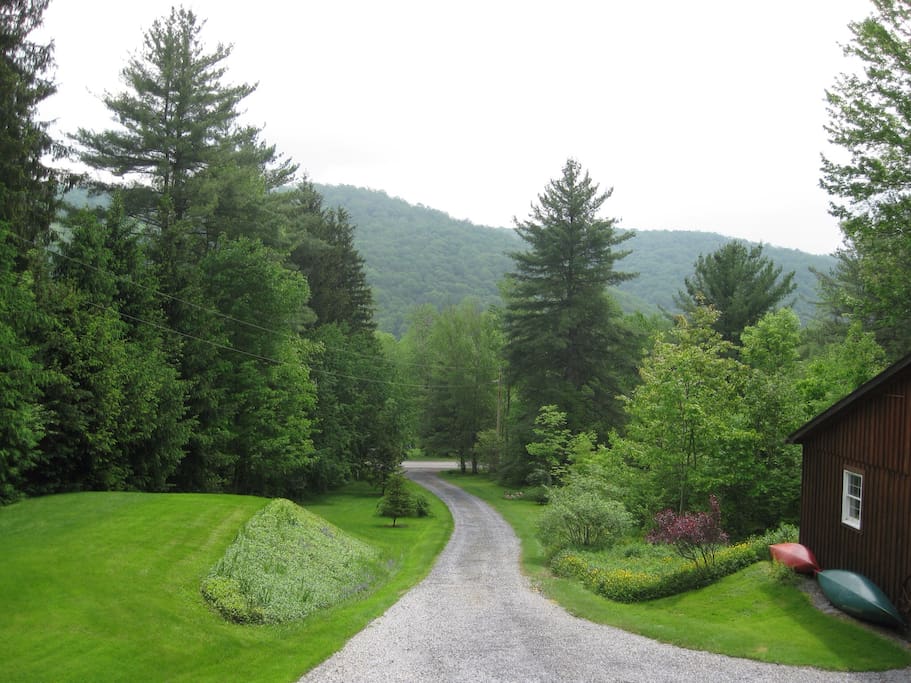 This is the view from our front porch.