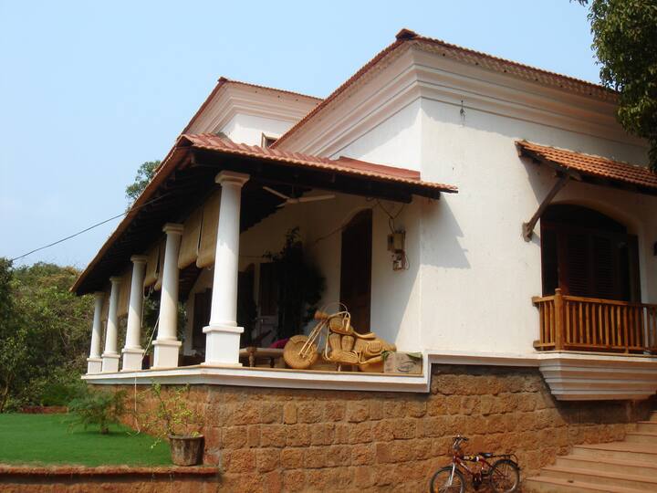 Front veranda at Capella Forest Retreat & Homestay