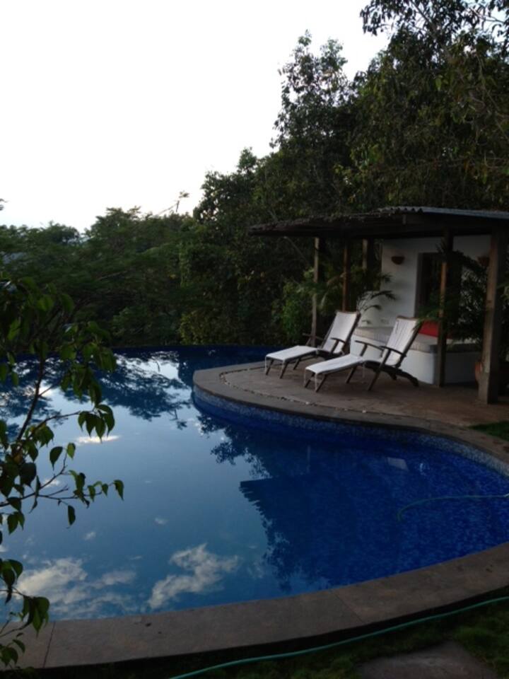 The swimming pool