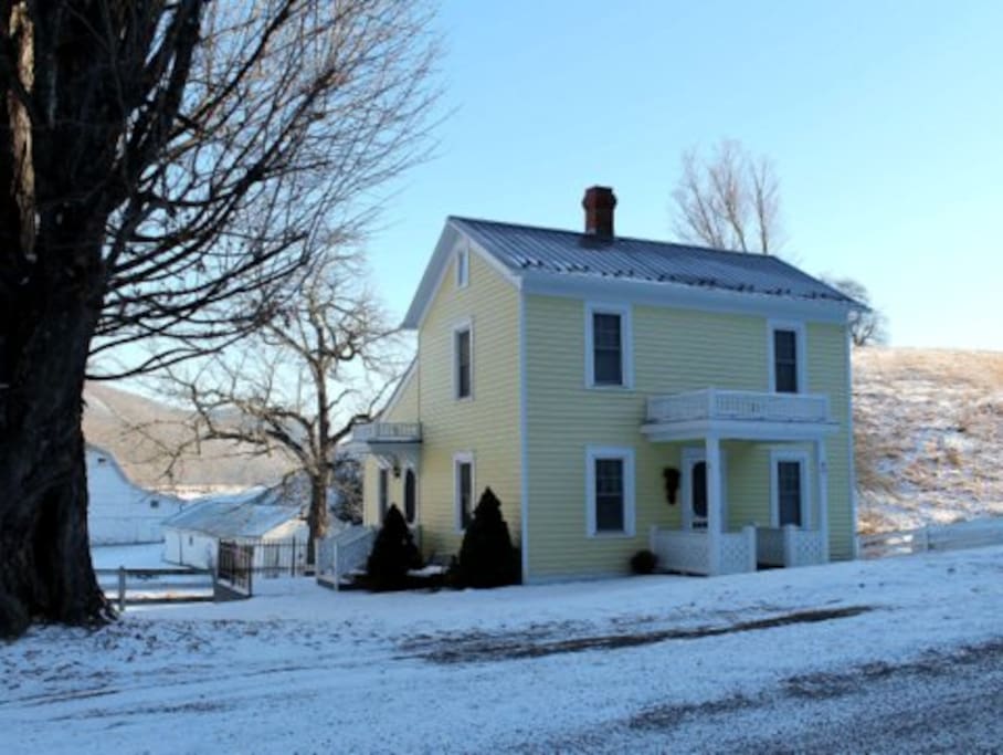 Yeager House in Winter
