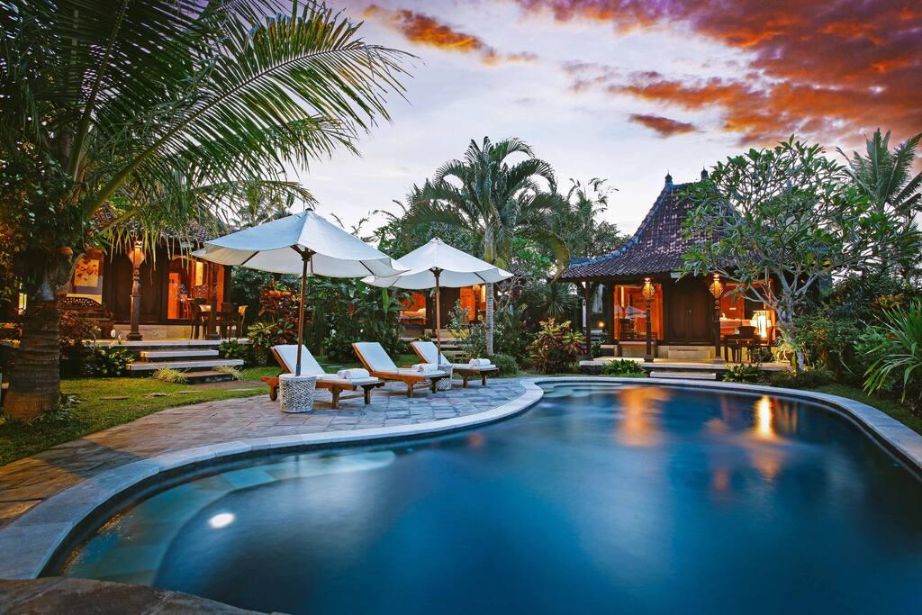 Rumah Capung Ubud Full Villa - Vila untuk Disewakan di 
