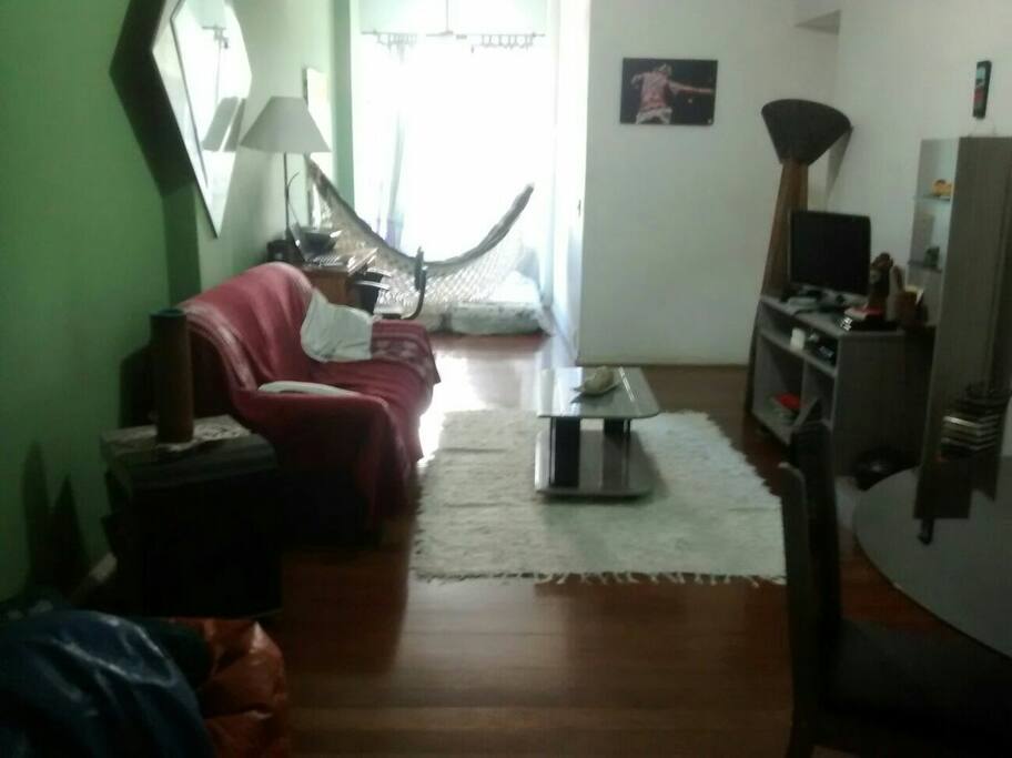 Sala ampla em 2 ambientes