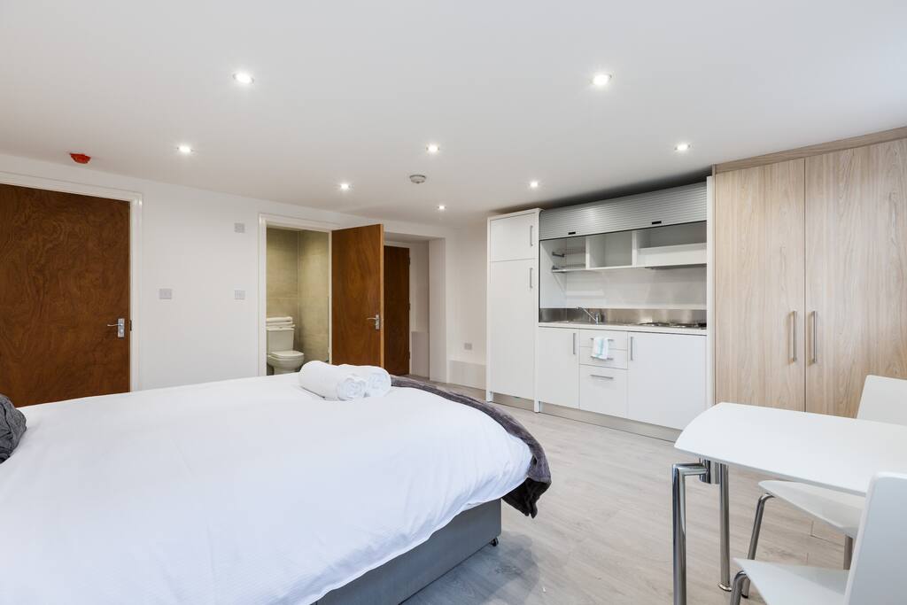 spacious studio