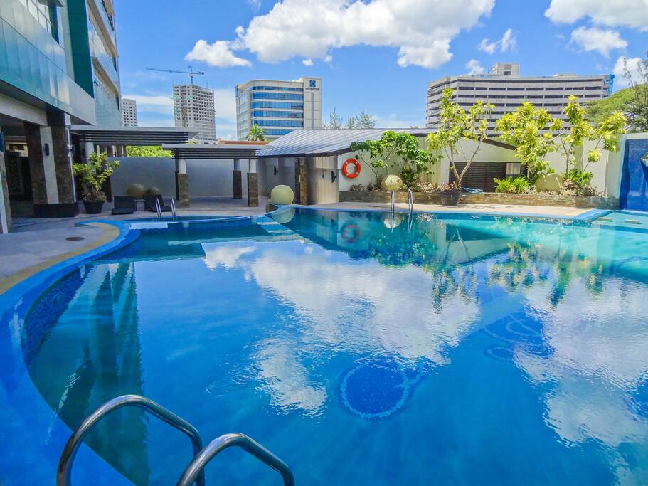 The swimming pool
