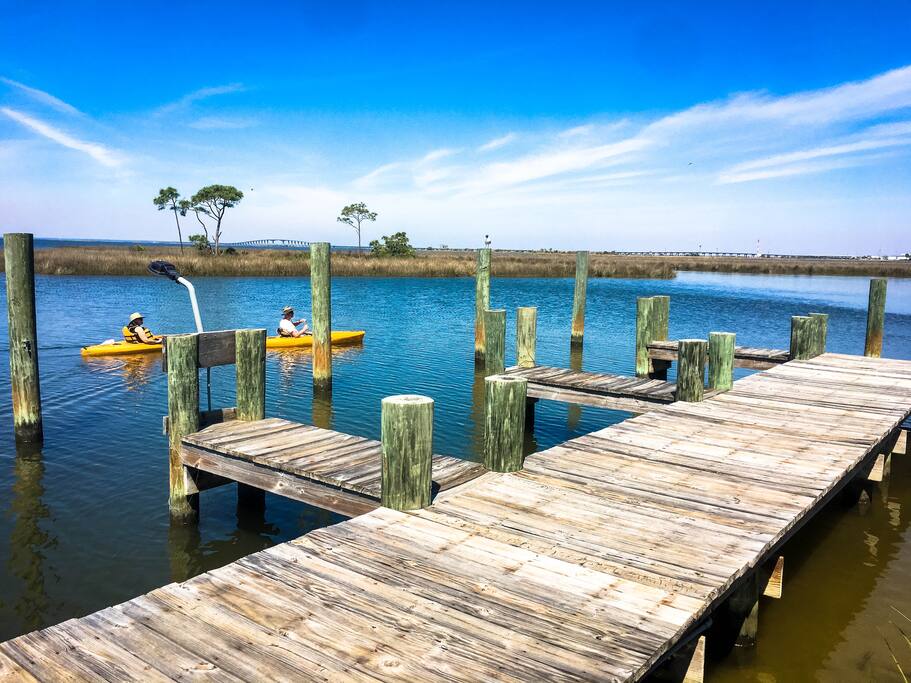 Dock your boat or cast a line - who knows what you'll catch?