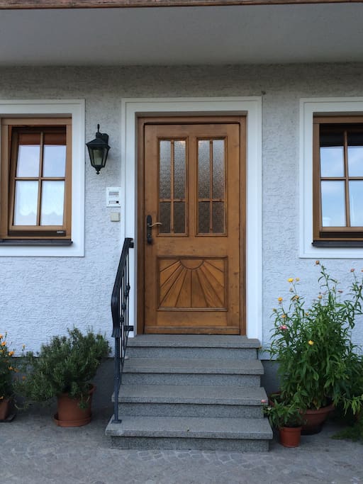 Haustüre Hofseitig