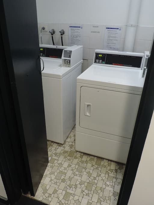washing and drying on site.