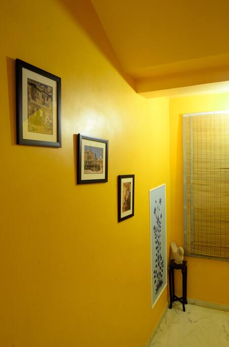 The stairwell