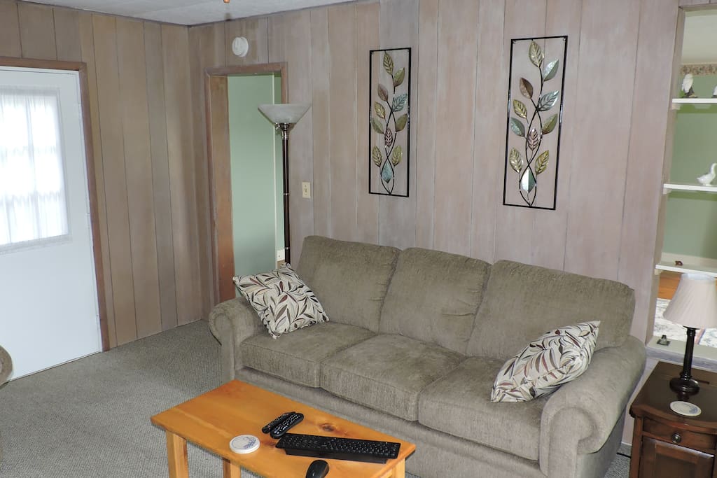 2 sofas & easy chair