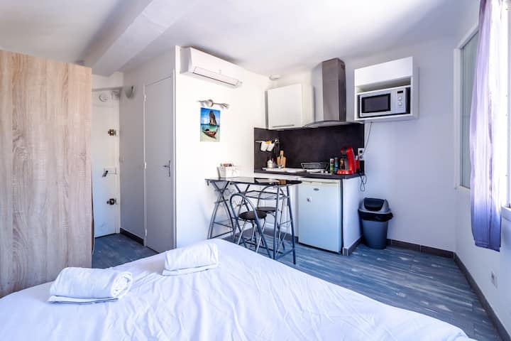 Petit Studio Fonctionnel Avec Clim Et Bien Situé - Centre Aix - Aix-en-Provence