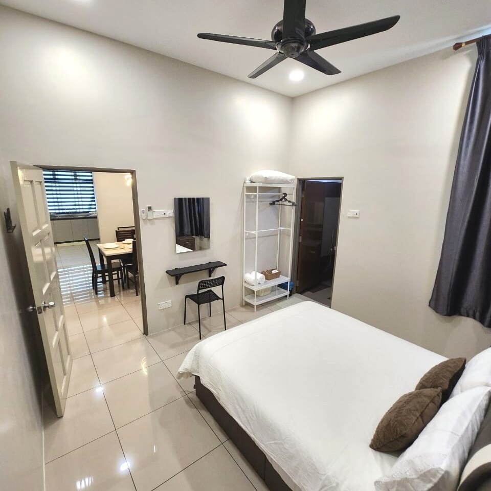 如果您不想爬楼梯，楼下的4号卧室是理想的选择