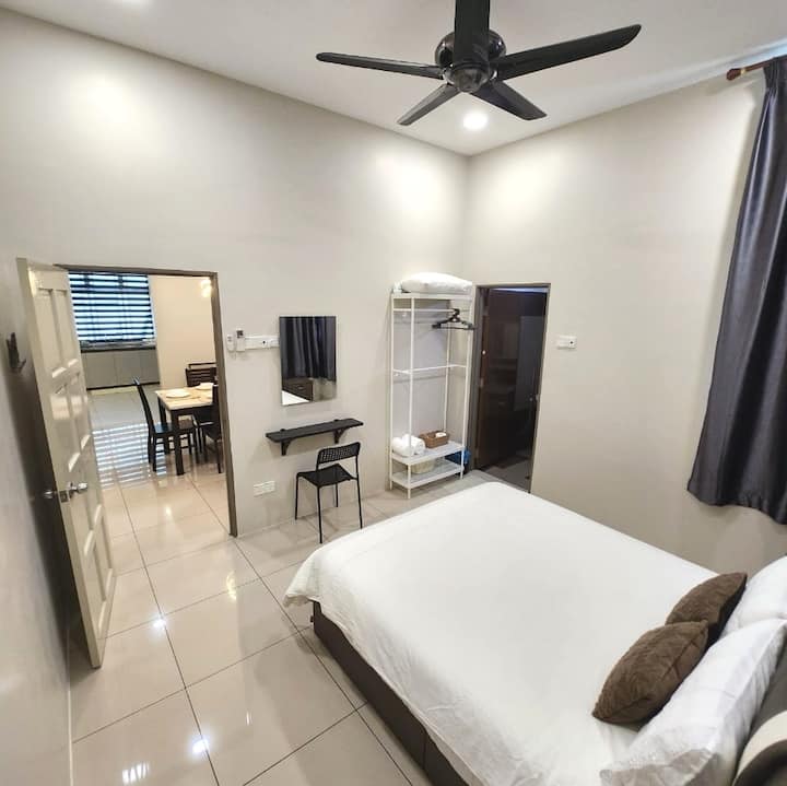 Should you prefer not to climb stairs, Bedroom 4 downstairs is the ideal choice
