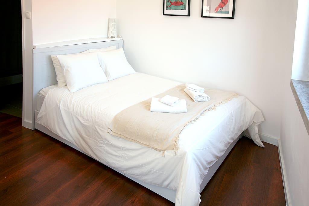 double bed - on the 3rd floor