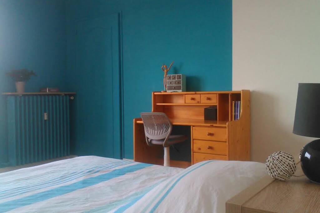 Chambre bleue