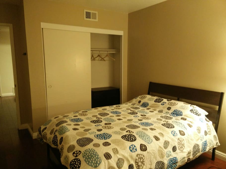 Closet and dresser