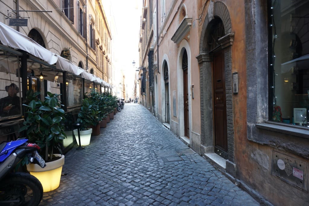 View on the street