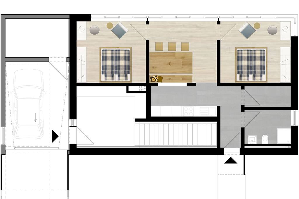 Grundriss Apartment