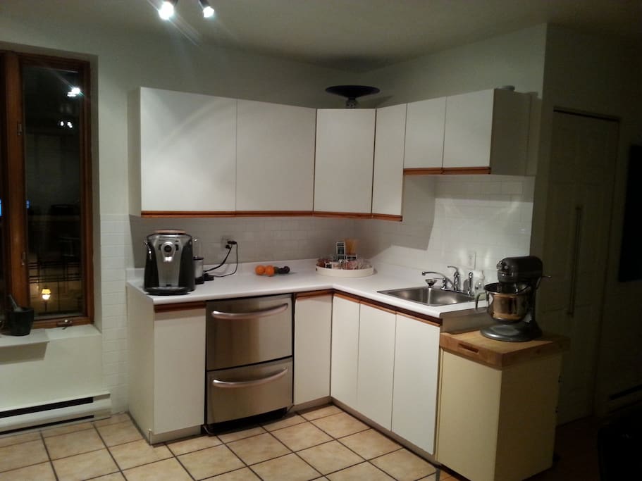 Kitchen Aid et machine SEACO pour café