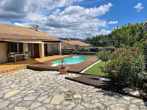 Villa with pool near Gorges du Verdon