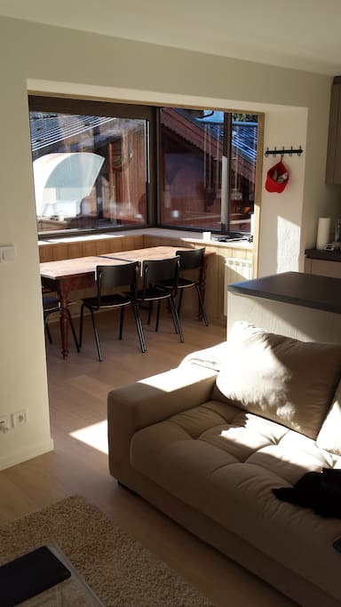 salon et veranda/salle à manger