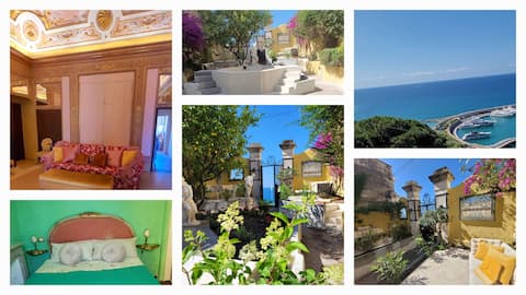 Majestic spacious palace with garden and pool