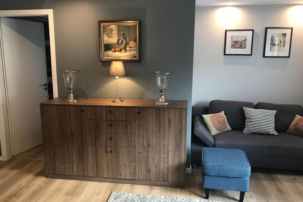Stauraum im Wohnzimmer