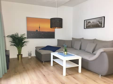 Beliebte Airbnb-Anzeige: Modern apartment near Messe in Englschalking