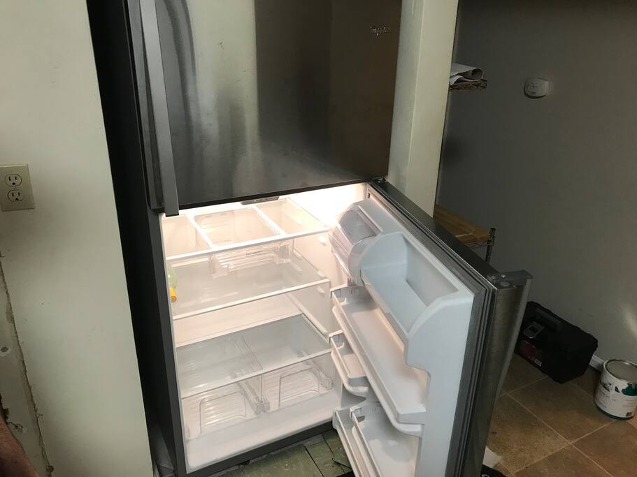 Fridge w/ Renovated Kitchen