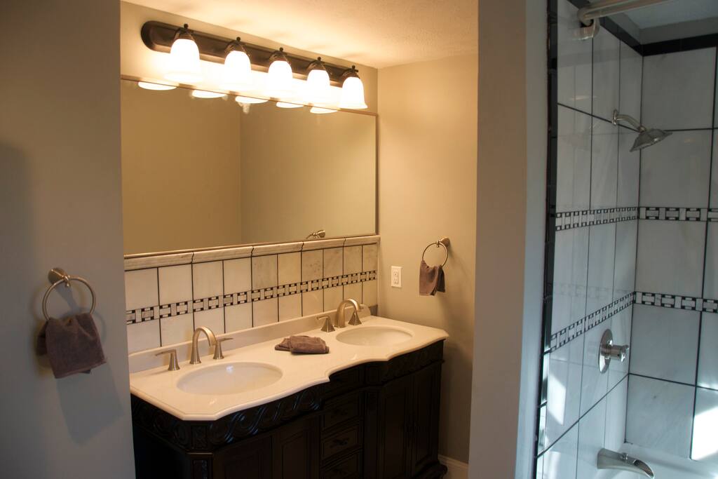 the master bath