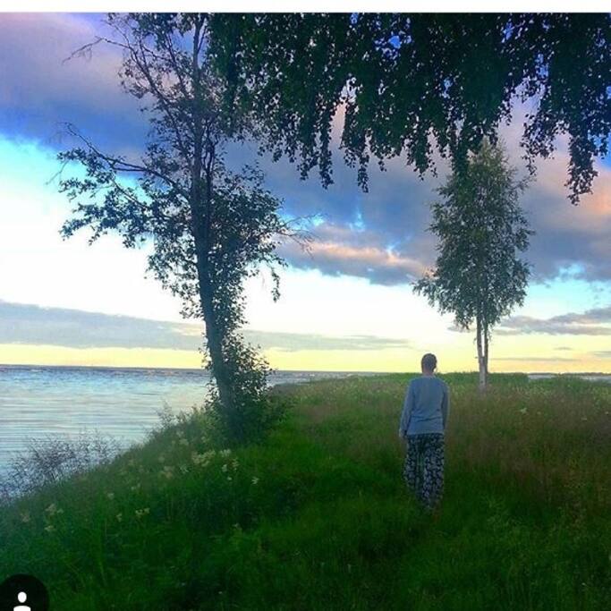 Natursköna omgivningar.