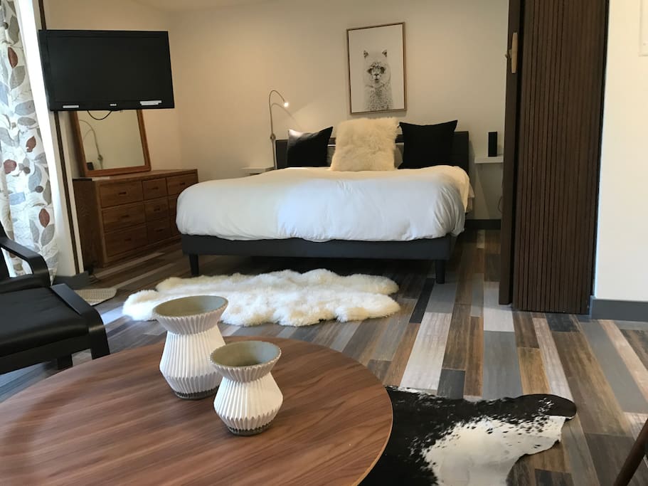 King bed