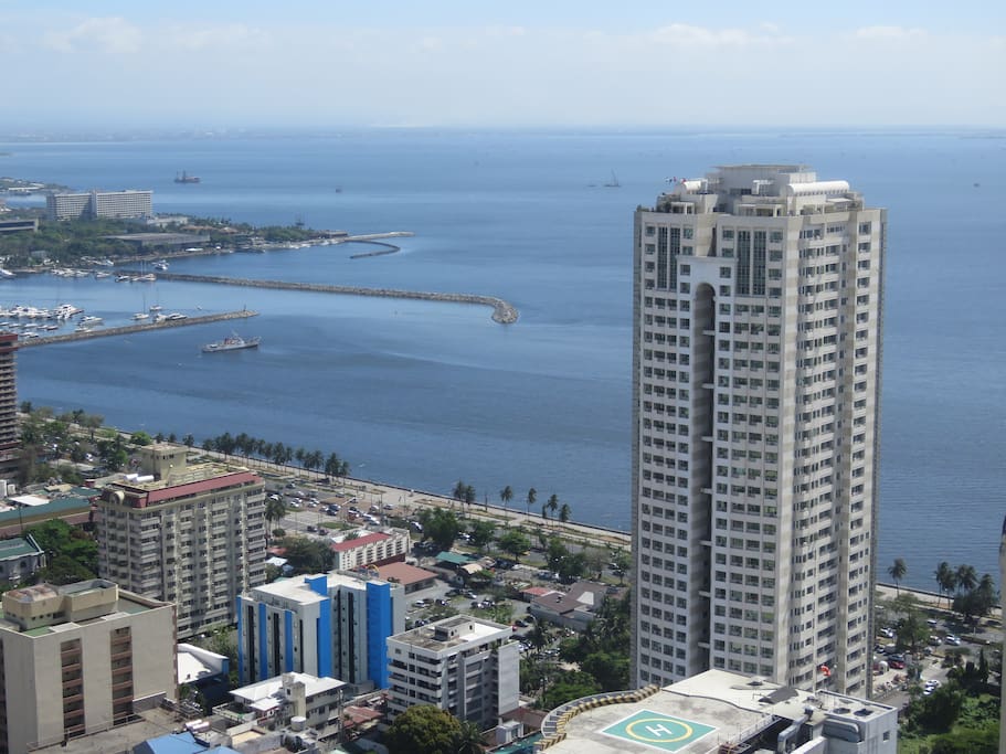 View of Manila Bay from Balcony