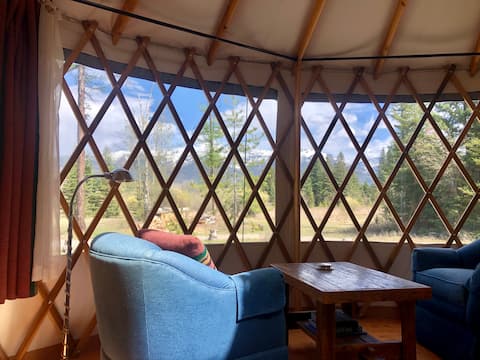 Top Airbnb: Yurt at Base Camp Bigfork in Flathead Lake