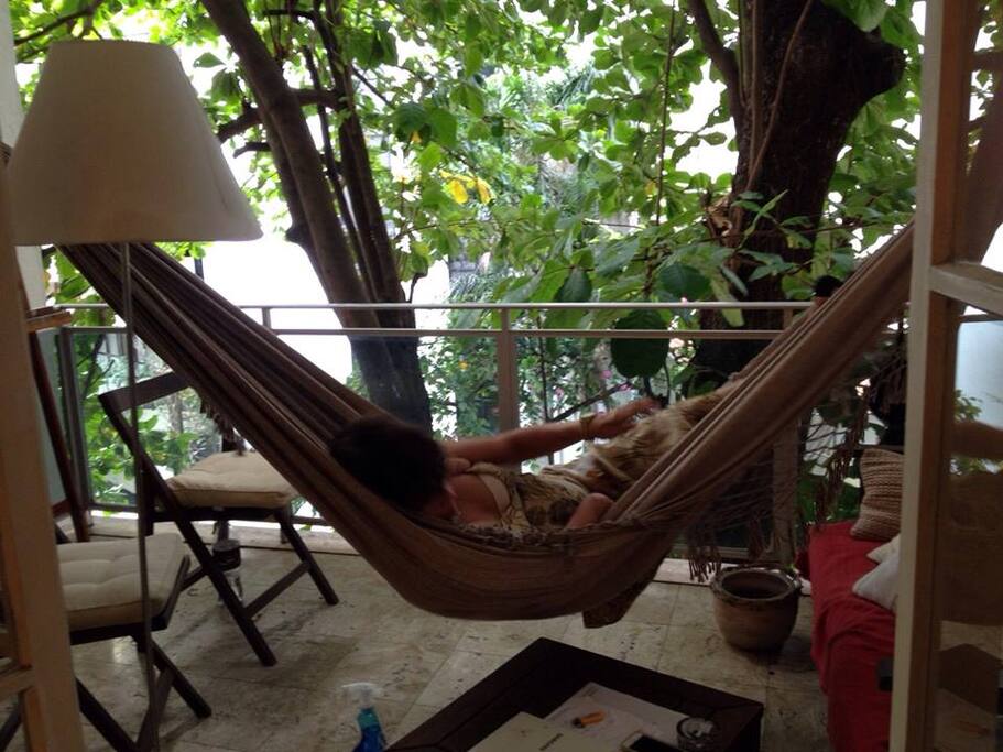 varanda super gostosa para relaxar