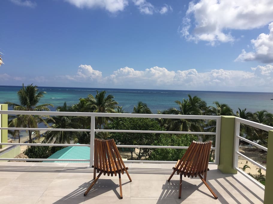 RELAX WITH MORNING COFFEE AND WATCH THE SUNRISE OVER THE OCEAN