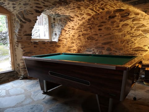 Old cottage all comfort with billiards table