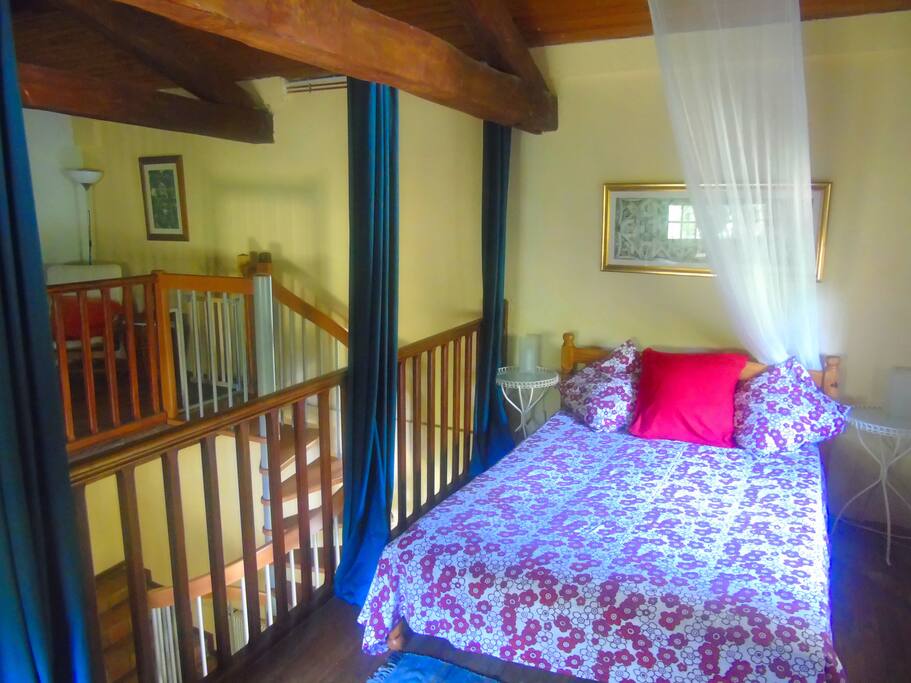 Mezzanine bedroom.