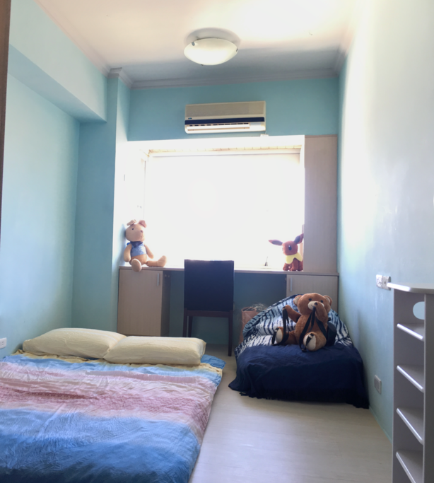 Room in the typical double setting, full-width window with the clear view and fresh air.