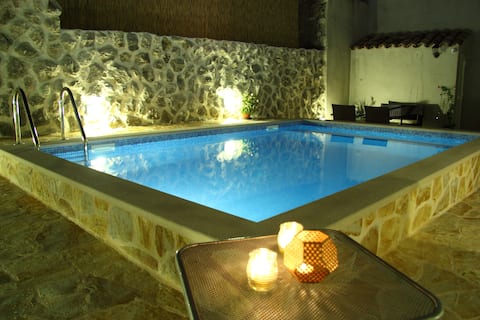 Villa Vino vechhio, sunny and privacy