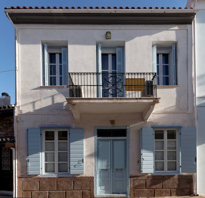 Building facade from the main street