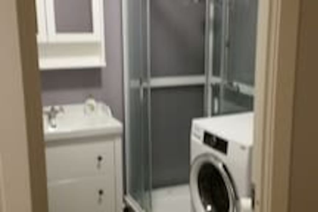 I do not have the biggest bathroom in town, but hopefully you have not bought a ticket to Oslo for spending the time in a bathroom. It`s a shower, toilet and a washing machine in there. You are welcome to use all of them.