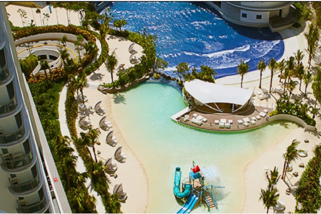 Manila's largest Family wave pool with regular wave intervals