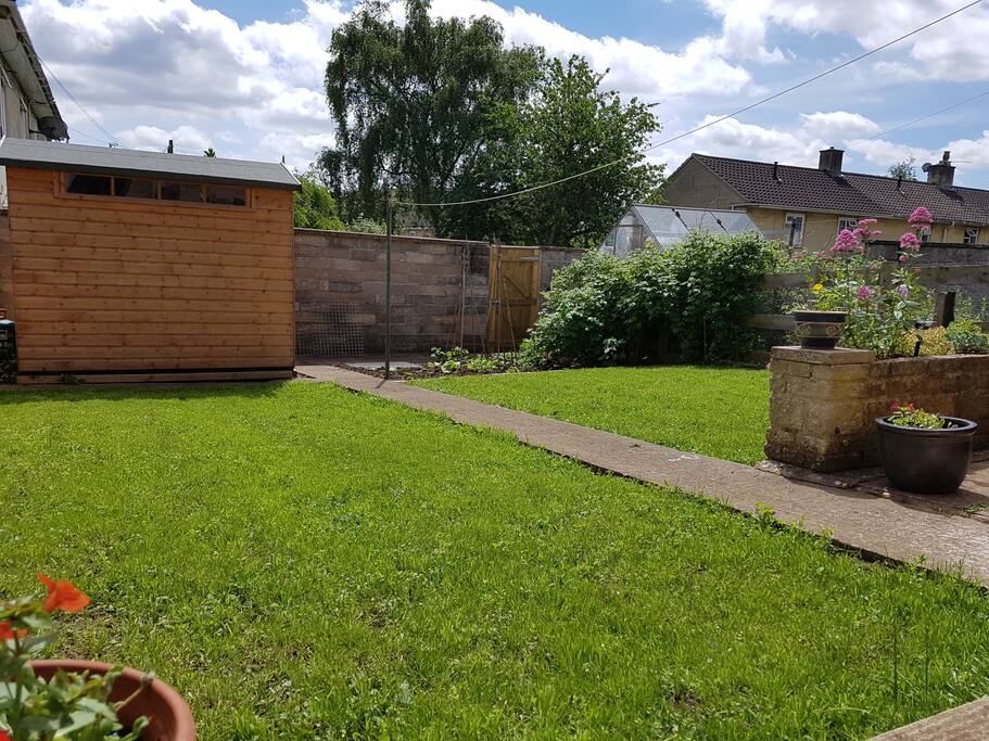 Sunny garden