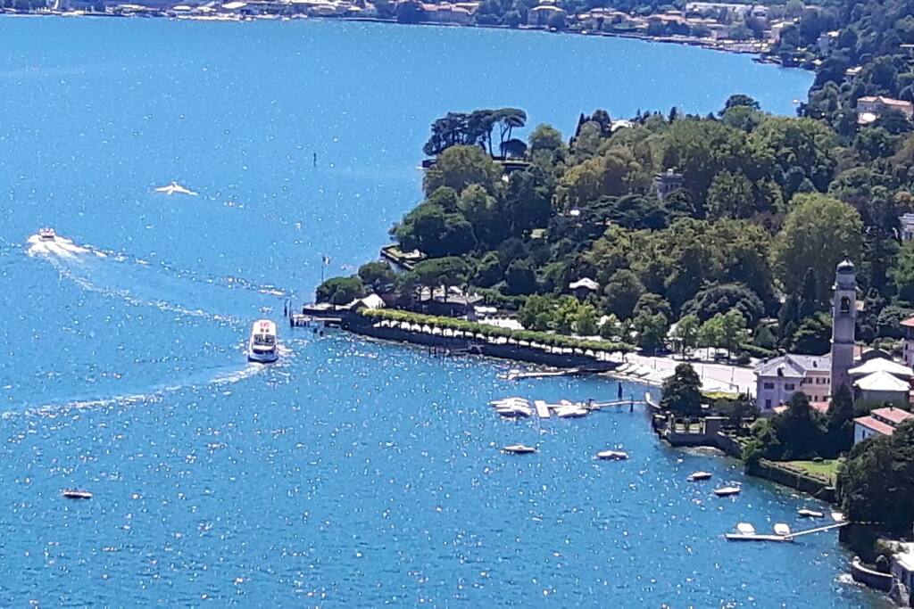 pontile di Cernobbio, approdo del battello