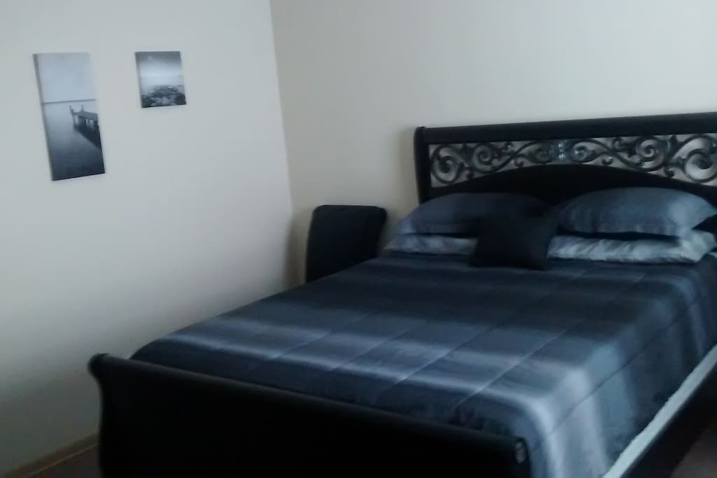 Bedroom #2a - another comfy queen-sized bed.