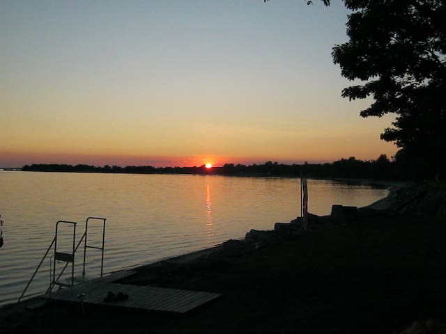 Sunset in beautiful Sandy Bay