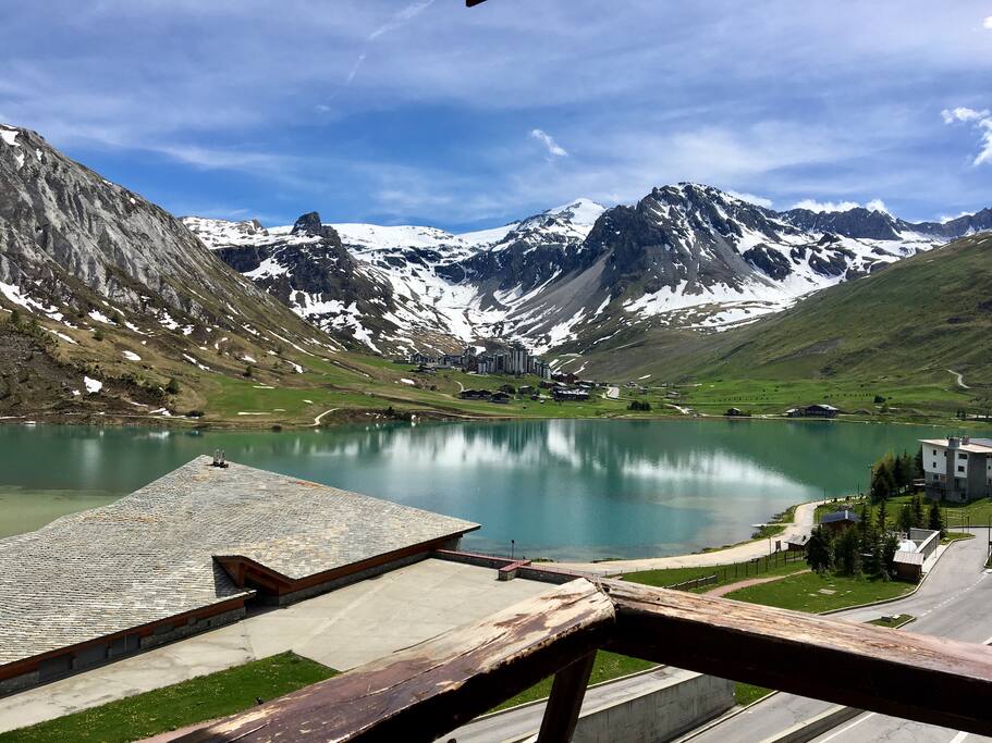 Vue du balcon exposé SUD