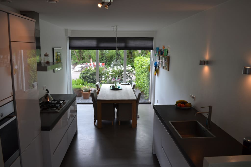 Moderne, open keuken